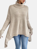 BRIGITTE | LONG TURTLENECK PULLOVER
