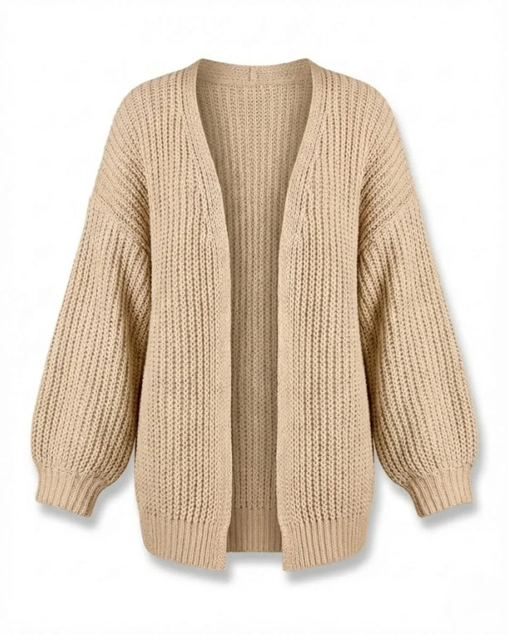 Katya™ | Chunky Knit Oversized Open Cardigan