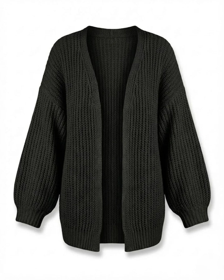 Katya™ | Chunky Knit Oversized Open Cardigan