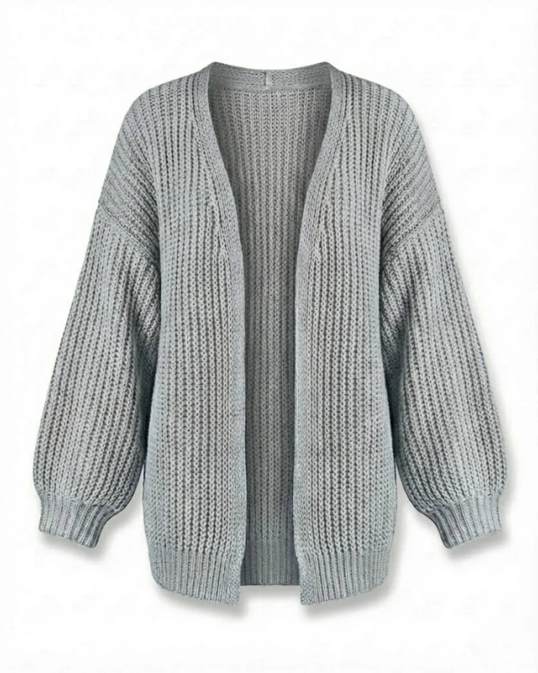 Katya™ | Chunky Knit Oversized Open Cardigan