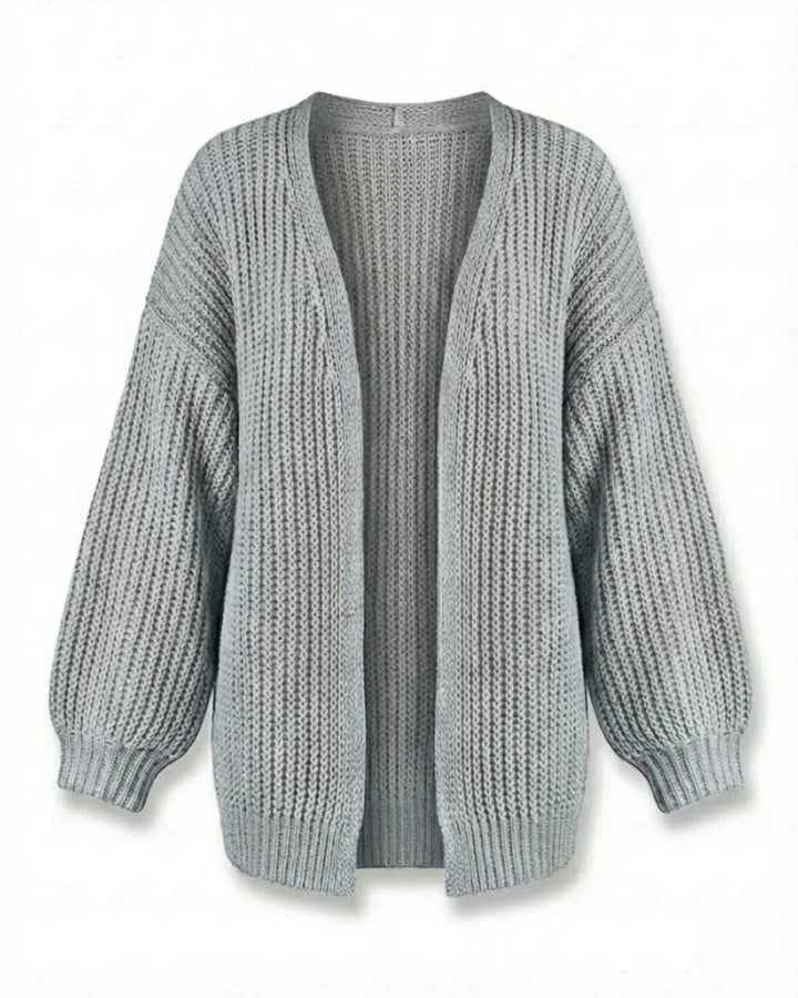 Katya™ | Chunky Knit Oversized Open Cardigan
