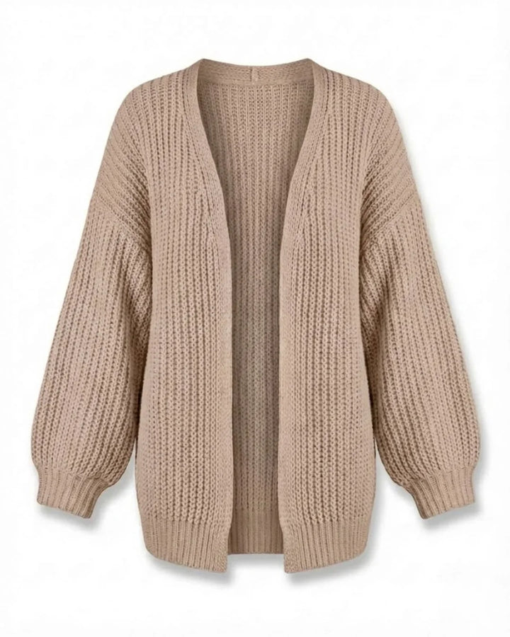 Katya™ | Chunky Knit Oversized Open Cardigan