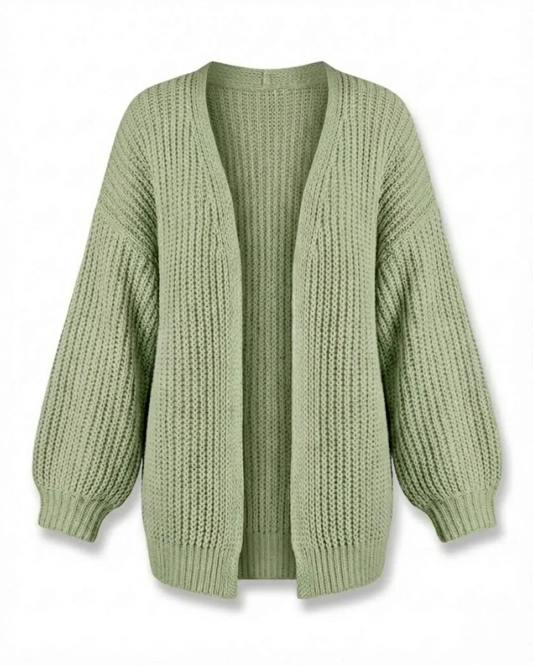 Katya™ | Chunky Knit Oversized Open Cardigan