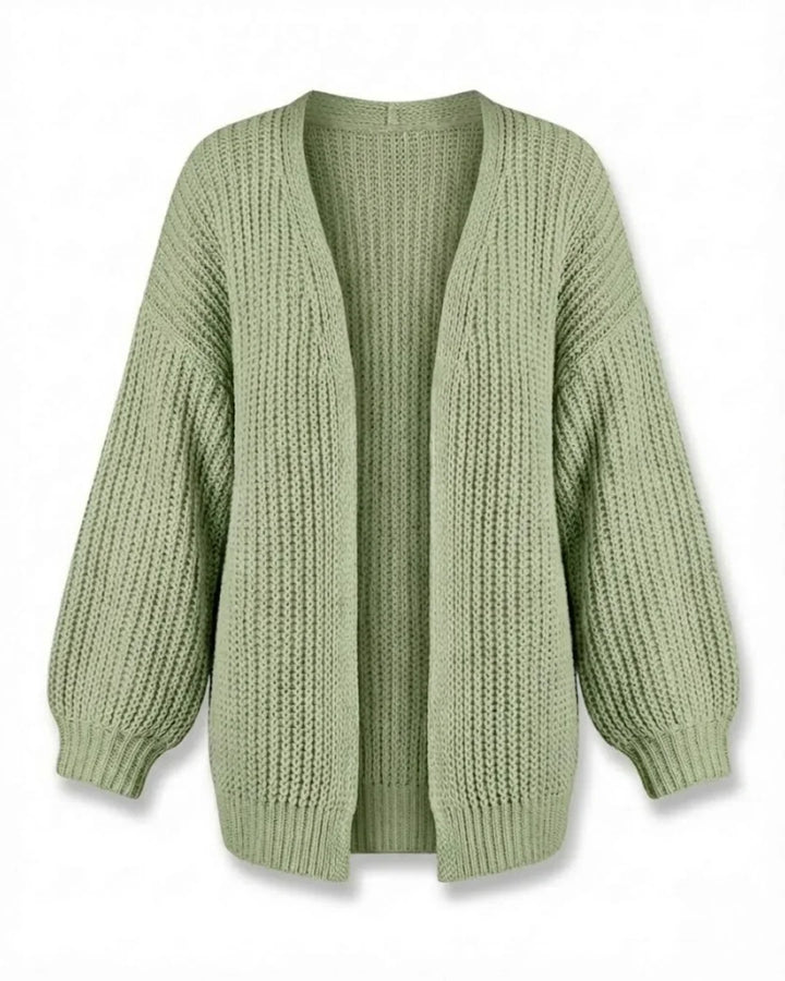Katya™ | Chunky Knit Oversized Open Cardigan