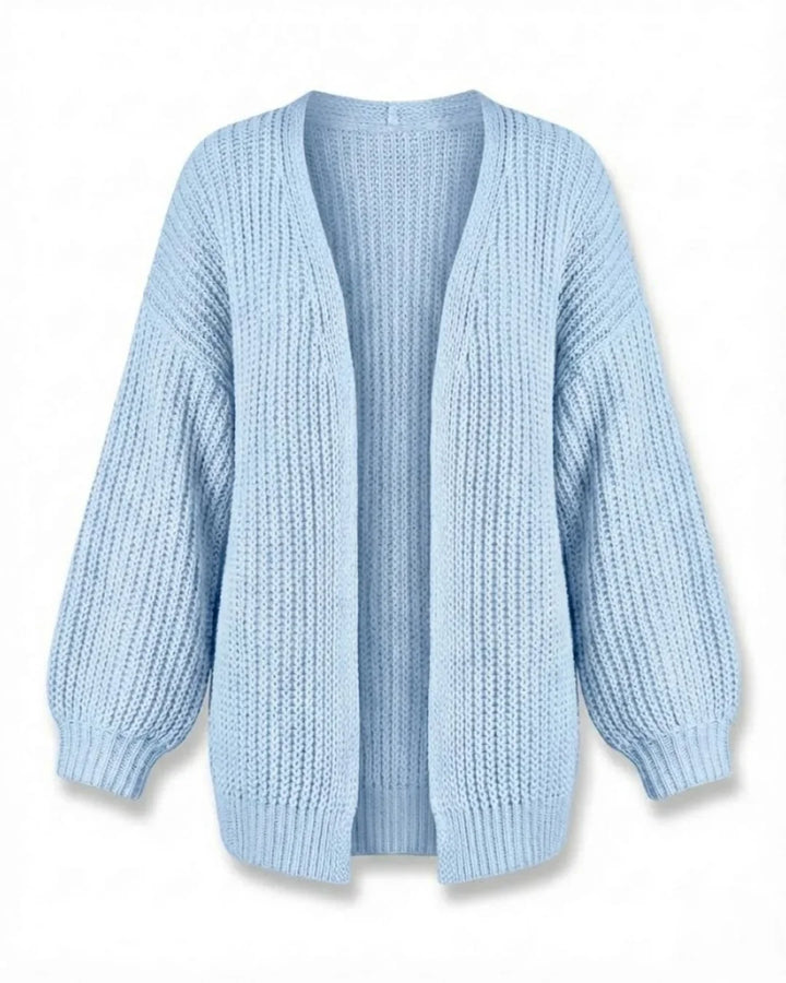 Katya™ | Chunky Knit Oversized Open Cardigan