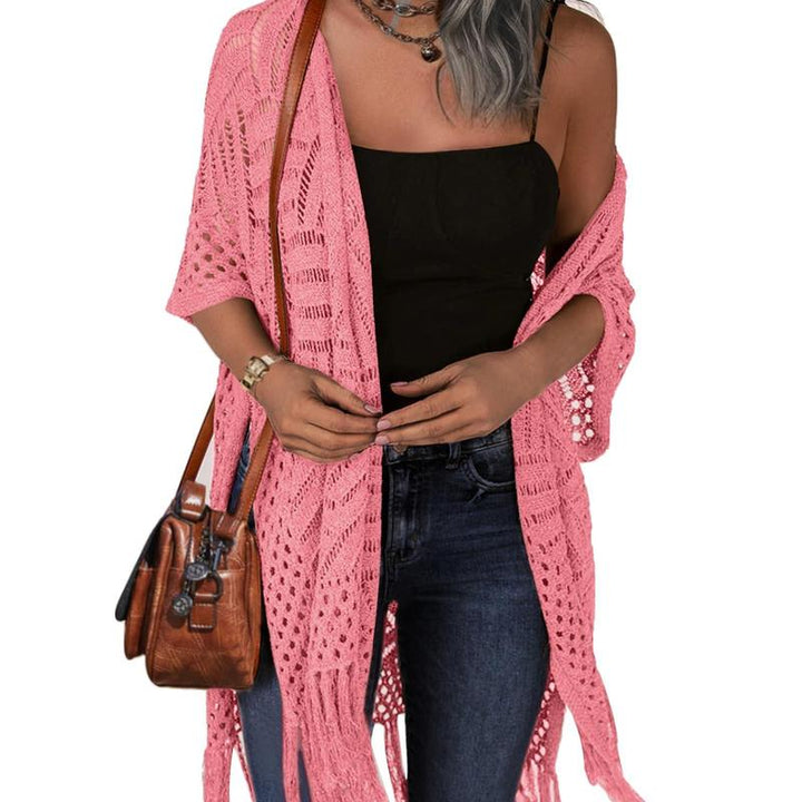 ZARELLA™ – Comfy Summer Hollow Tassel Outwear