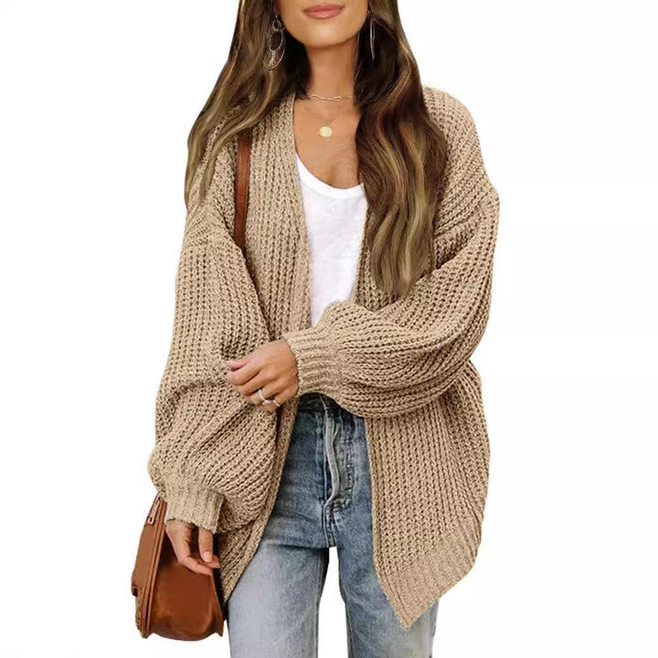 Katya™ | Chunky Knit Oversized Open Cardigan