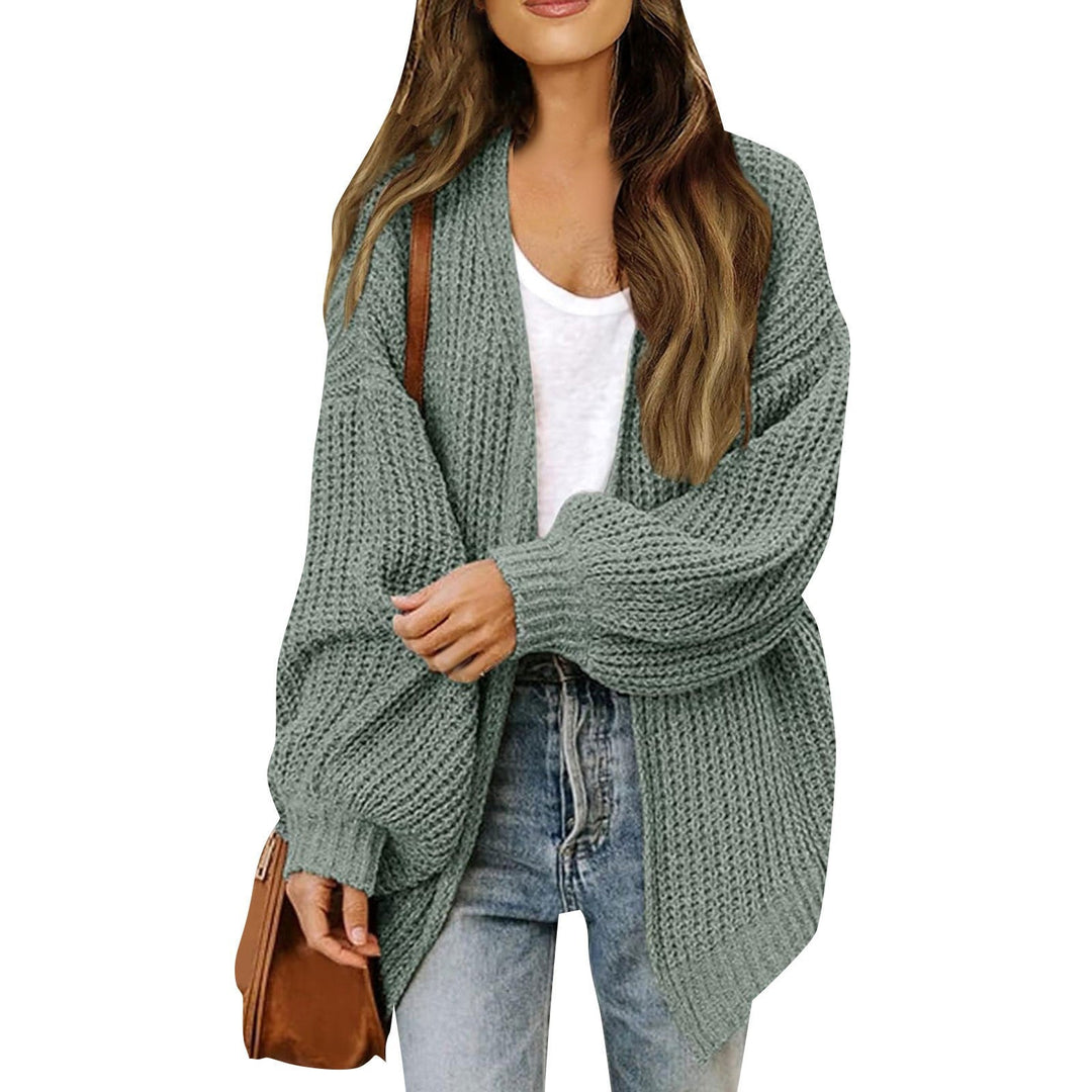 Katya™ | Chunky Knit Oversized Open Cardigan