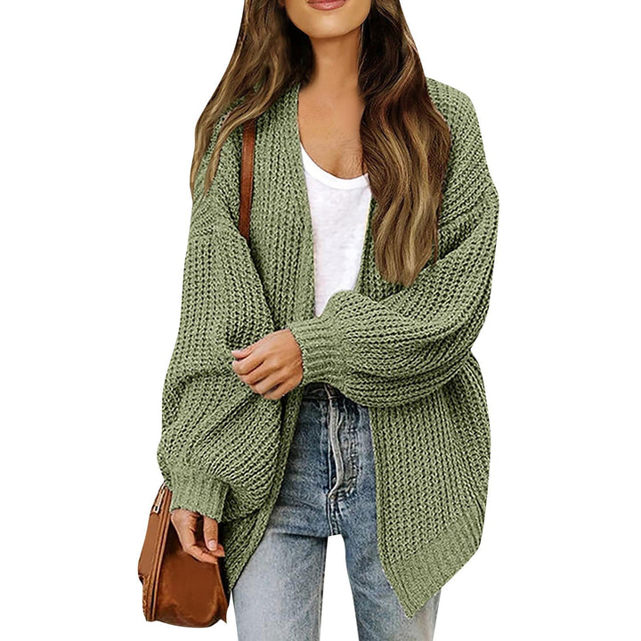 Katya™ | Chunky Knit Oversized Open Cardigan