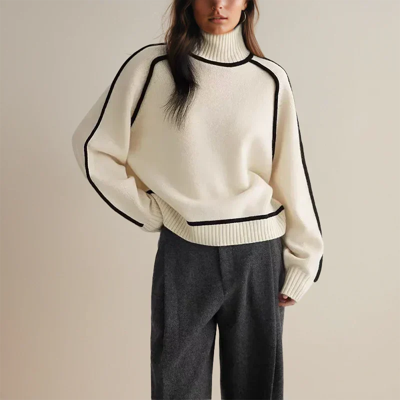 Tima™ | Elegant Wool Turtleneck